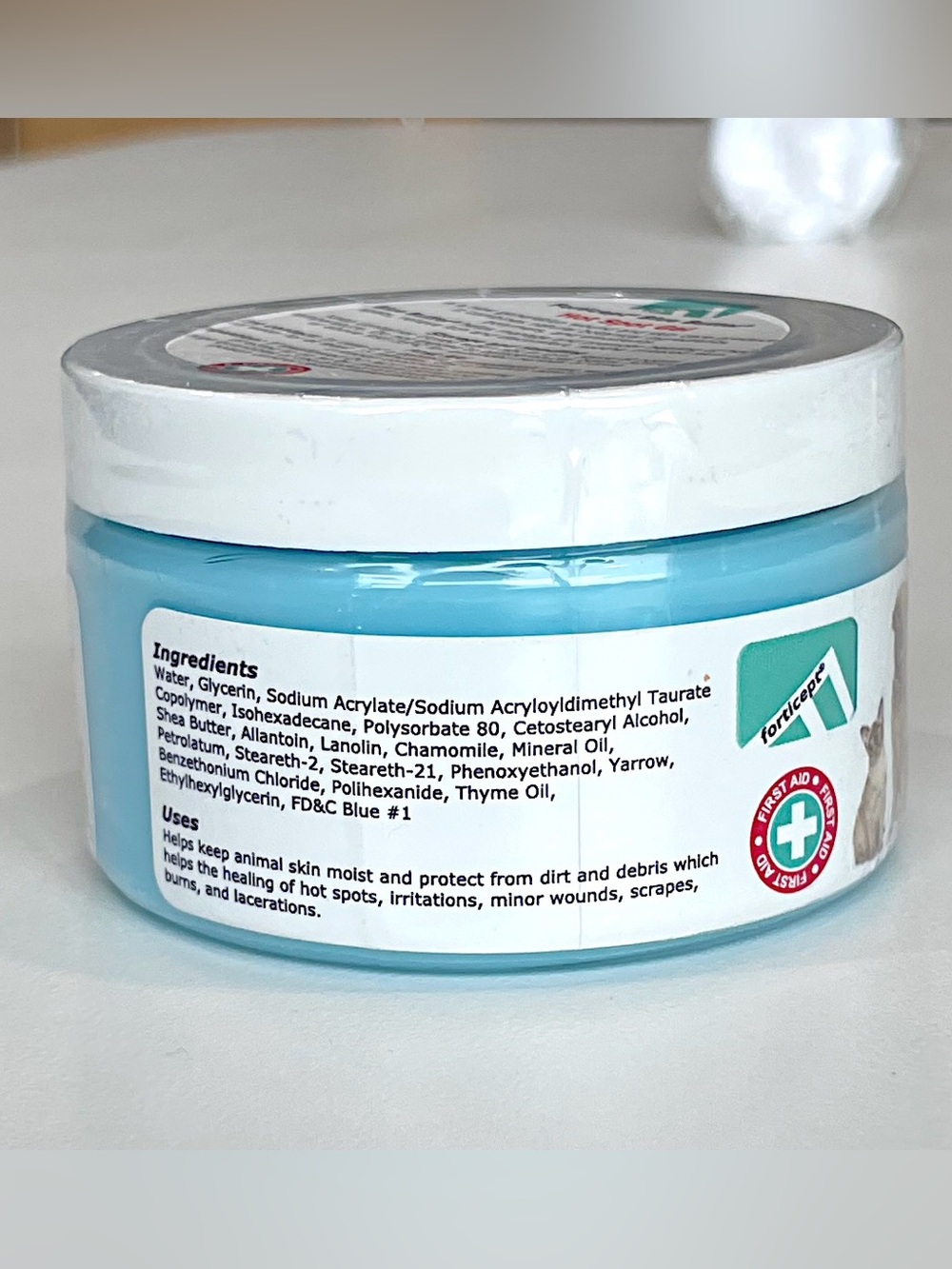 NEW Forticept Blue Butter Hot Spot Gel for Dogs & Cats 4oz - Picture 5 of 6